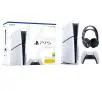 Konsola Sony PlayStation 5 Slim D Chassis (PS5) 1TB z napędem + Słuchawki PULSE 3D Szary kamuflaż