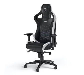 Fotel Noblechairs EPIC SK Gaming Edition Gamingowy do 120kg Skóra ECO Czarny