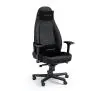 Fotel Noblechairs ICON Black Edition Gamingowy do 150kg Skóra ECO High Tech Czarny