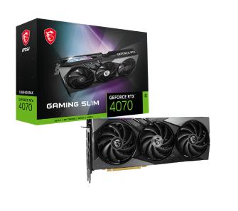 Karta graficzna MSI GeForce RTX 4070 GAMING SLIM 12GB GDDR6X 192bit DLSS 3