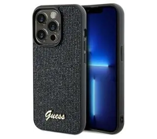 Guess Disco Metal Script GUHCP14XPMSDGSK do iPhone 14 Pro Max Czarny