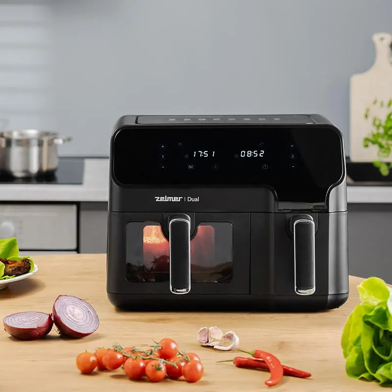 Air fryer Zelmer ZAF9000 Dual 2700W 9l