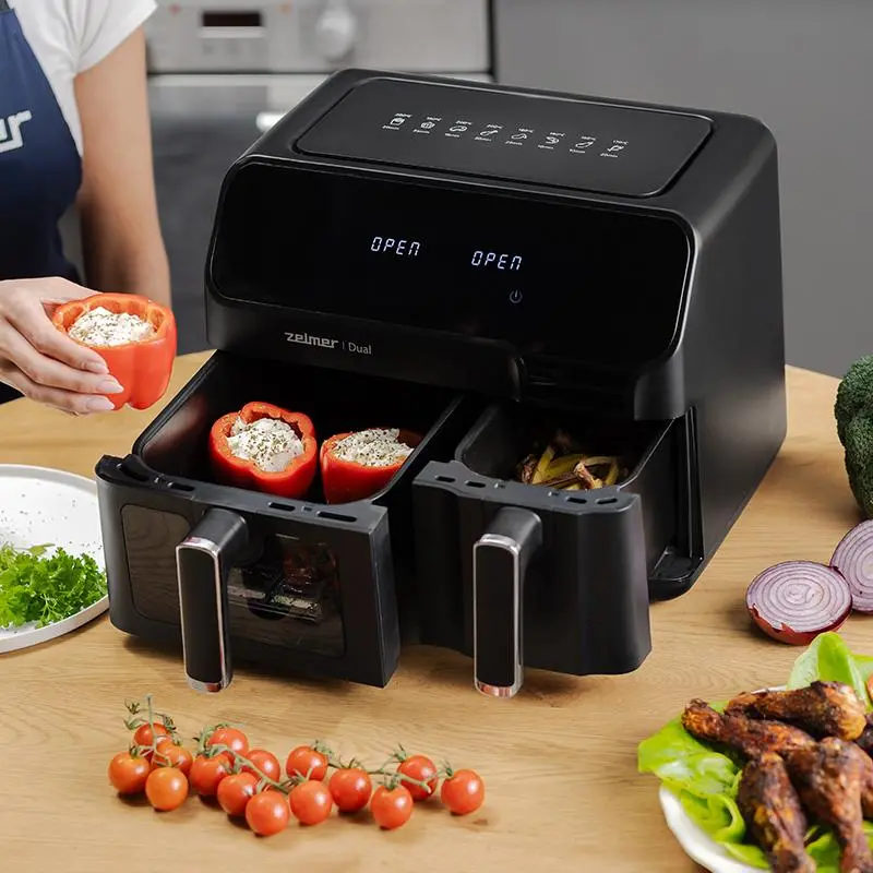 Air fryer Zelmer ZAF9000 Dual 2700W 9l
