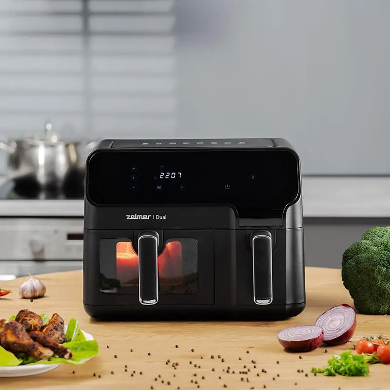 Air fryer Zelmer ZAF9000 Dual 2700W 9l