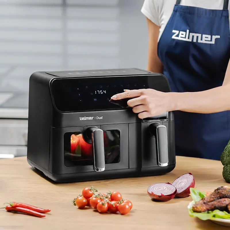 Air fryer Zelmer ZAF9000 Dual 2700W 9l