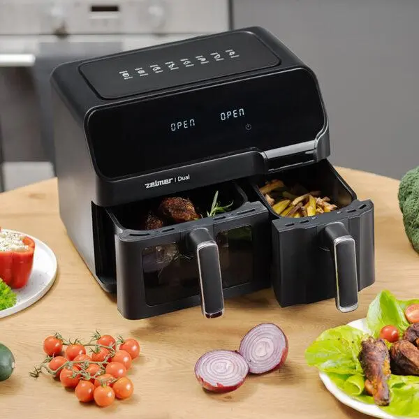Air fryer Zelmer ZAF9000 Dual 2700W 9l