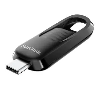 SANDISK Ultra Slider 256GB USB 3.2 Typ C Czarny