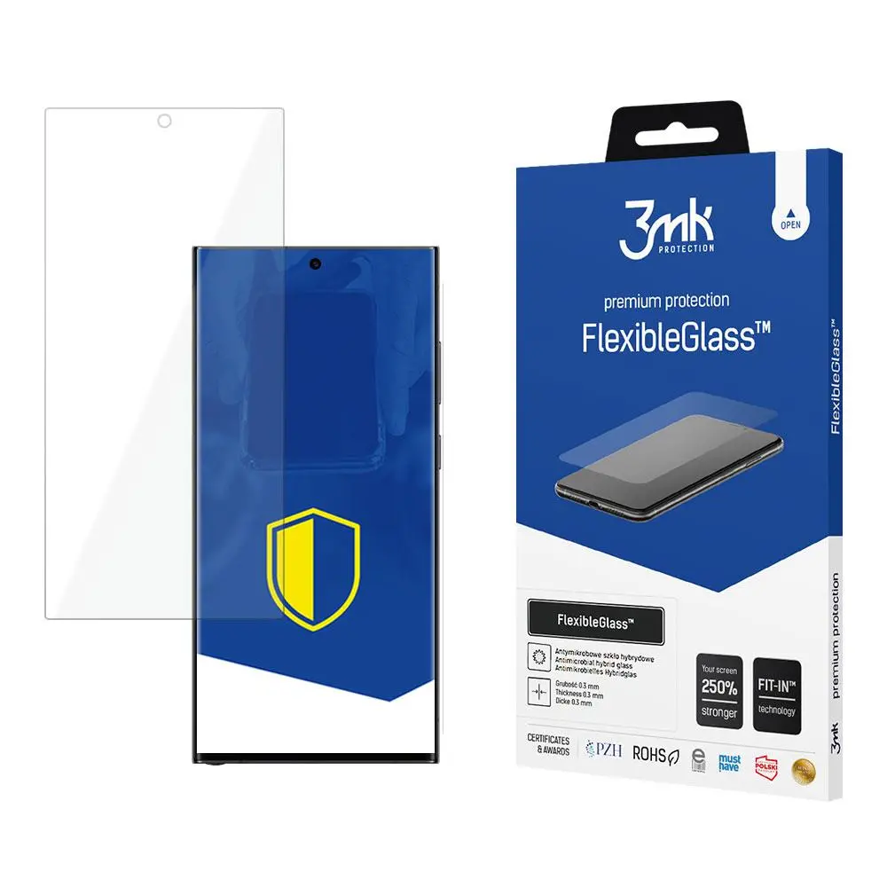 Szkło hybrydowe 3mk FlexibleGlass do Samsung Galaxy S24 Ultra