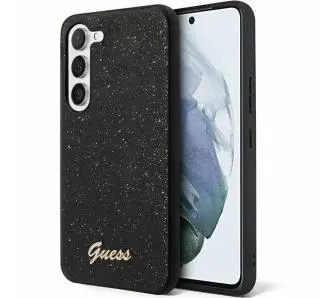 Etui Guess Glitter Script GUHCS24SHGGSHK do Samsung Galaxy S24 Czarny