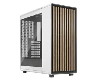 Fractal Design North Chalk TG Clear  Biały - ⚡ EURO HIT CENOWY! ⚡ - Kup na Raty - RRSO 0%