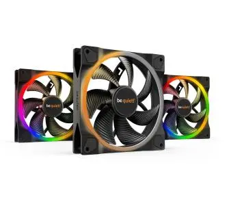 Wentylator be quiet! Light Wings PWM 140mm 3szt. Czarny