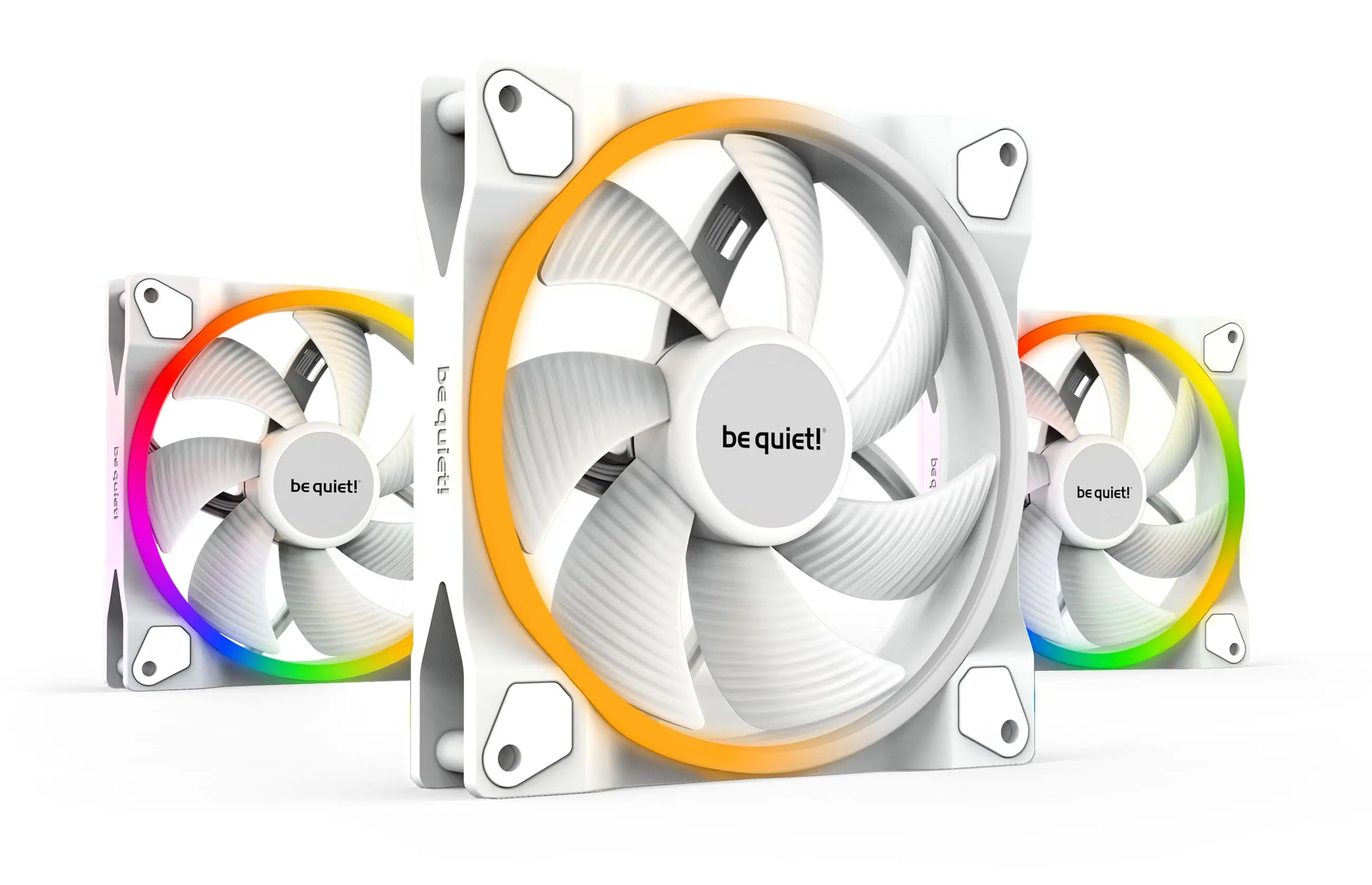 Wentylator be quiet! Light Wings PWM 140mm 3szt. Biały