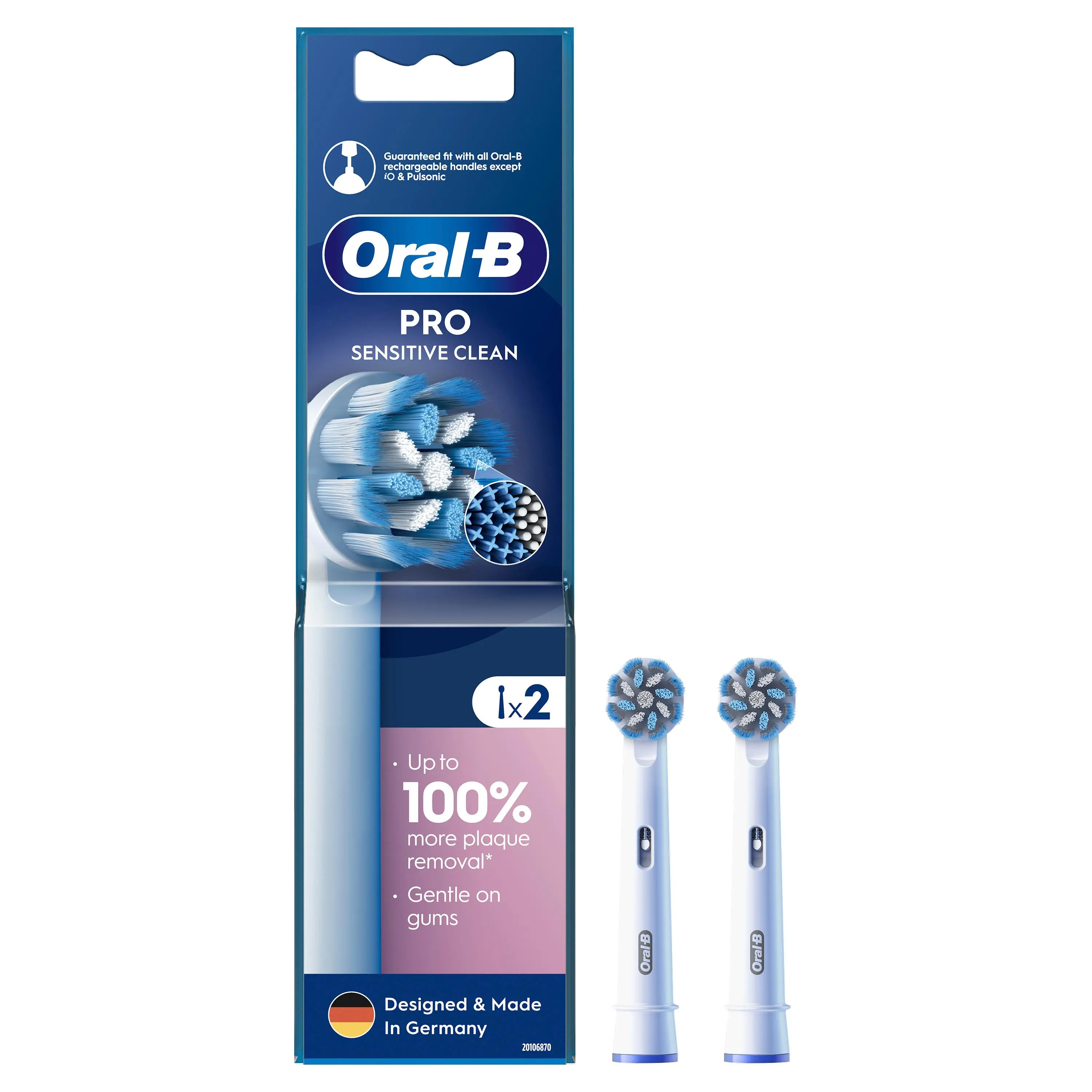Końcówka do szczoteczki Oral-B Pro Sensitive Clean EB60X 2szt.
