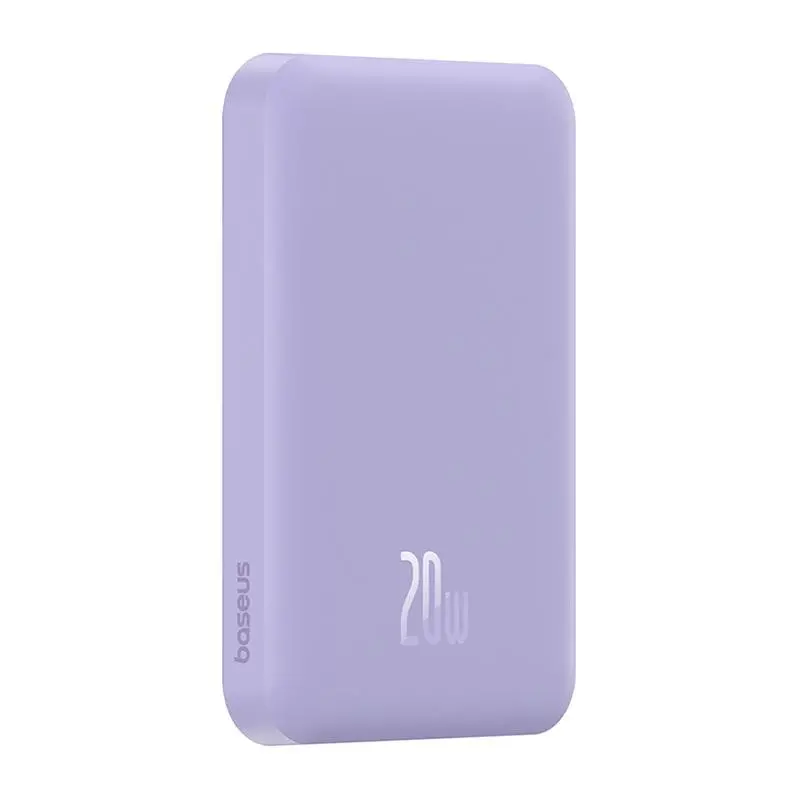 Powerbank Baseus P10022107513-00 Magnetic Mini 5000mAh 20W Fioletowy