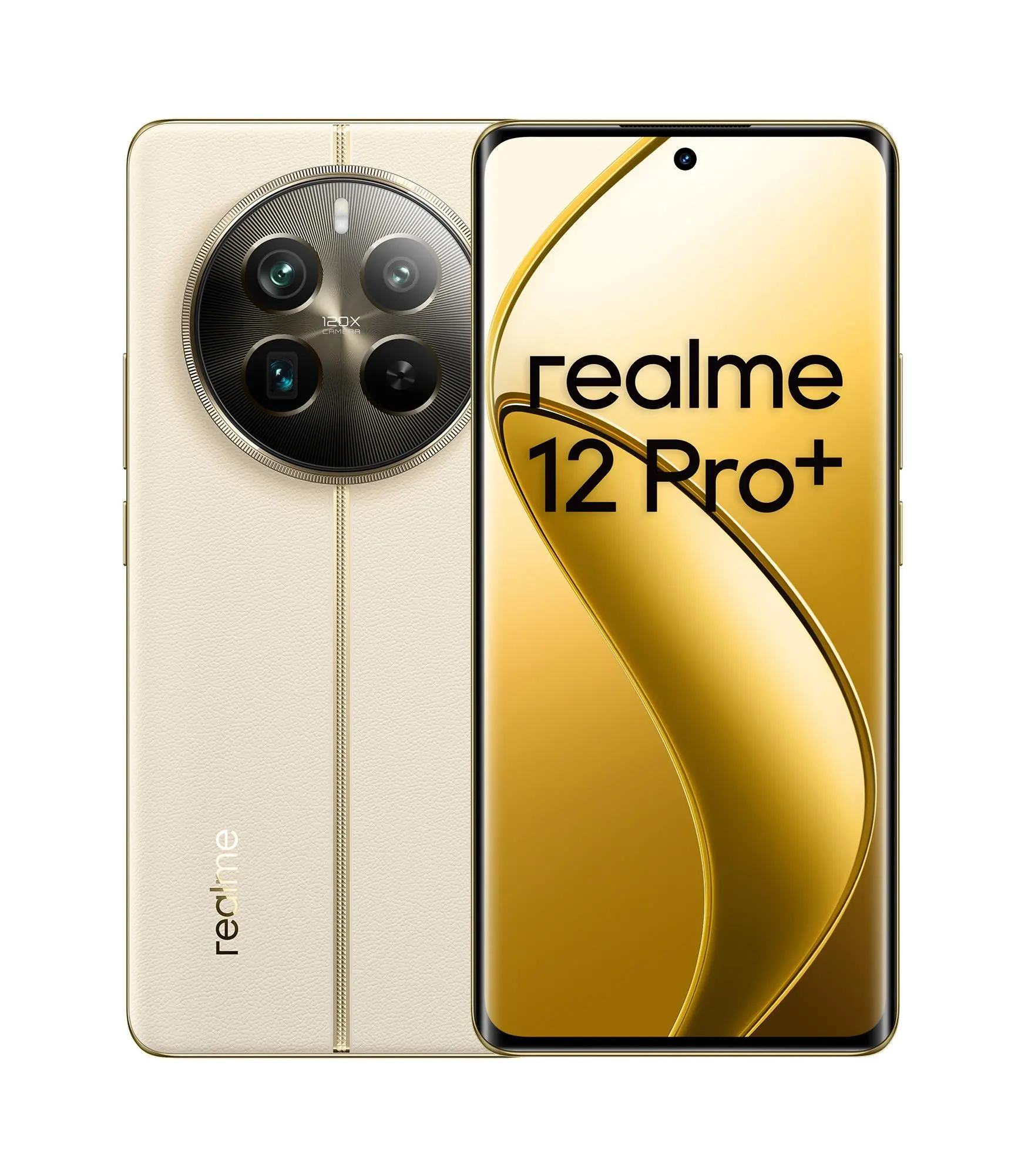 Smartfon realme 12 Pro+ 5G 12/512GB 6,7" 120Hz 50Mpix Beżowy