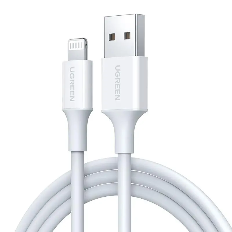 Kabel UGREEN Lightning do USB 2,4A US155 1,5m Biały