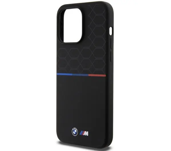 BMW Silicone Pattern MagSafe BMHMP15X22SMPK do iPhone 15 Pro Max Czarny