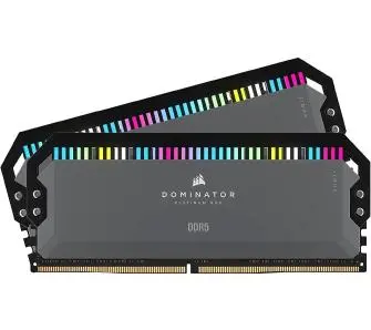 Pamięć RAM Corsair Dominator Platinum RGB DDR5 32GB (2 x 16GB) 6000 CL36 Szary