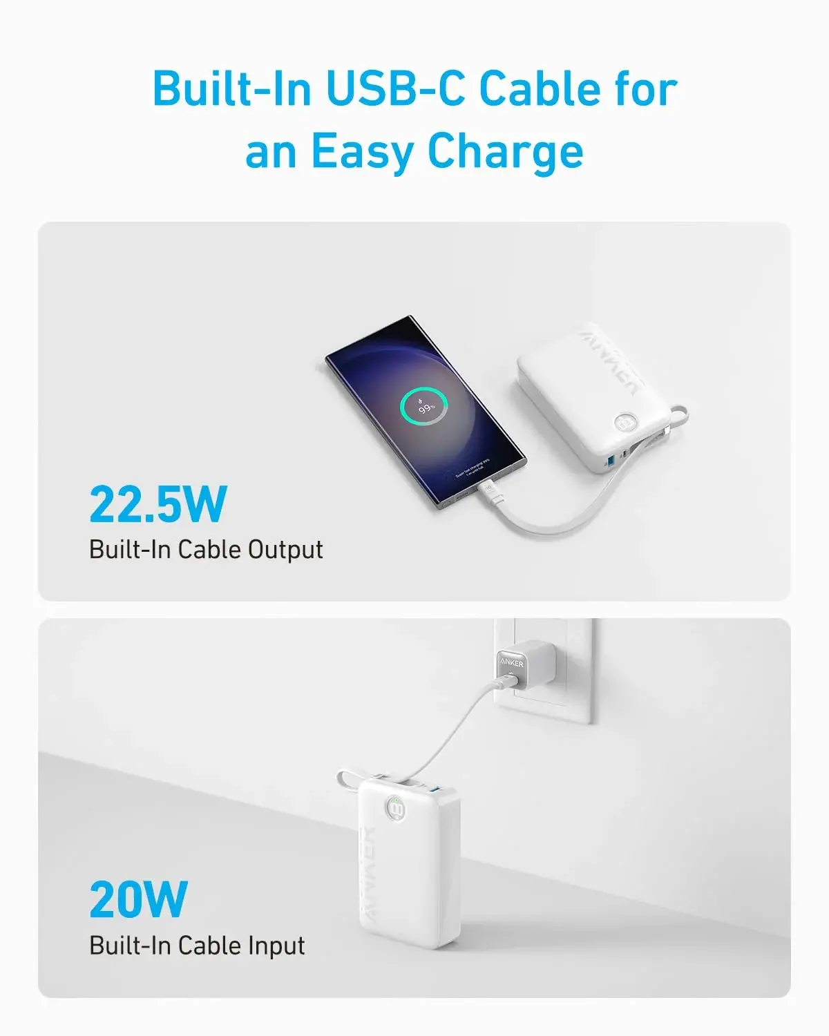 Anker 537 Power Bank (PowerCore 24000, 65W) (モバイル