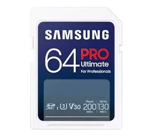 Samsung PRO Ultimate 2023 SD 64GB 200/130MB/s U3 V30