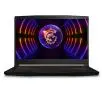 Laptop gamingowy MSI Thin GF63 12VE-665XPL 15,6" 144Hz i5-12450H 16GB RAM 512GB Dysk SSD RTX4050 DLSS3 Czarny