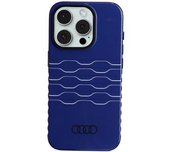 Etui AUDI IML MagSafe Case AU-IMLMIP15P-A6/D3-BE do iPhone 15 Pro (niebieski)