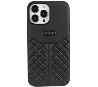 AUDI Genuine Leather AU-TPUPCIP13P-Q8/D1-BK do iPhone 13 Pro Czarny