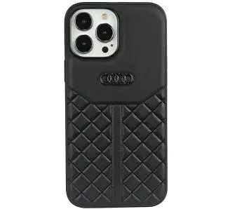 Etui AUDI Genuine Leather AU-TPUPCIP13P-Q8/D1-BK do iPhone 13 Pro Czarny