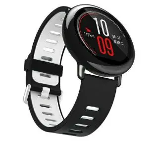 Beline do Watch 22mm Double Color Silicone uniwersalny Czarno-biały