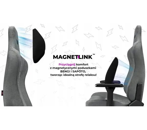 Yumisu 2052 Magnetic Materiał Biurowy do 180kg Tkanina Jasnoszaro-czarny - Kup na Raty - RRSO 0%