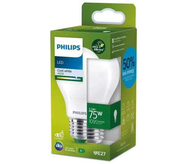 Philips 5,2W (75W) E27