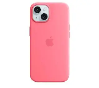 Apple Silicone Case do iPhone 15 Plus Różowy