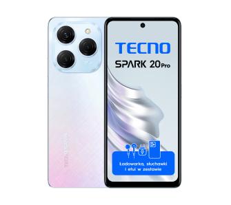 Smartfon Tecno SPARK 20 Pro 8/256GB 6,78" 120Hz 108Mpix Biały