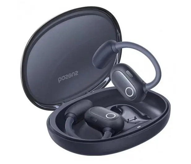 Słuchawki bezprzewodowe Baseus Eli Sport 1 Przewodnictwo powietrzne Bluetooth 5.3 Czarny