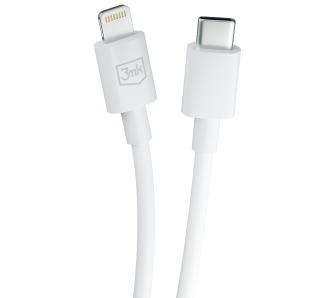 Kabel 3mk Hyper USB-C do Lightning 20W 1,2m Biały