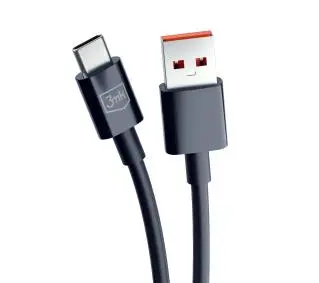 3mk Hyper USB-A do USB-C 1,2M 3A Czarny