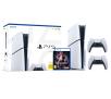 Konsola Sony PlayStation 5 D Chassis (PS5) 1TB z napędem + dodatkowy pad (biały) + Tekken 8