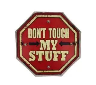 Forever Retro LED Don't Touch RTV100464