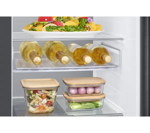 Samsung SBS RH68DG885DB1 Funkcje AI Pełny No Frost 178cm Dystrybutor wody Kostkarka automatyczna Zdalne sterowanie Grafitowy - Kup na Raty - RRSO 0%