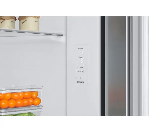 Samsung SBS RH68DG885DB1 Funkcje AI Pełny No Frost 178cm Dystrybutor wody Kostkarka automatyczna Zdalne sterowanie Grafitowy - Kup na Raty - RRSO 0%