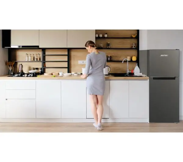 MPM 216-CF-26 Pełny No Frost 142cm Dark Inox - TRZECI -55%, ALBO 5-TY ZA 1ZŁ - Kup na Raty - RRSO 0%