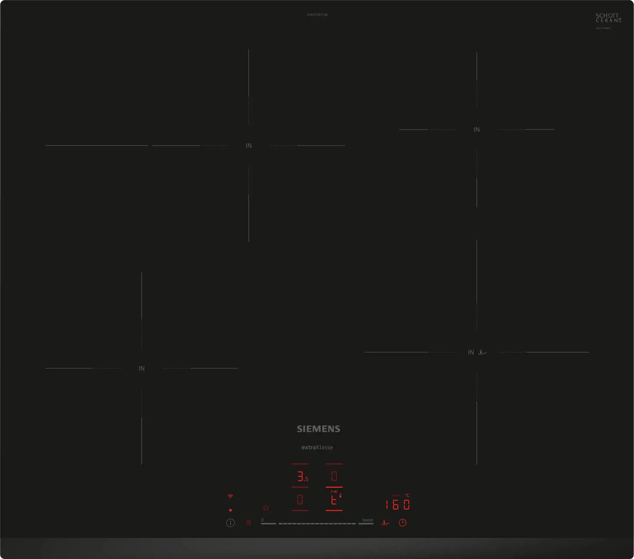 Płyta indukcyjna Siemens iQ300 EH631HFC1M 59,2cm