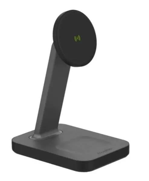 Ładowarka indukcyjna Mophie Snap+ Charging Stand Pad MagSafe 15W Czarny