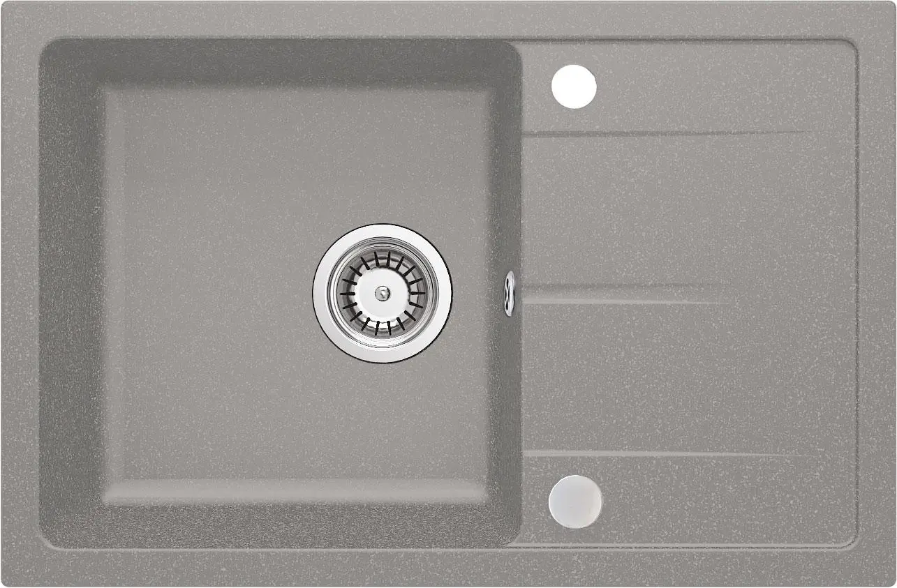 Zlewozmywak Deante Leda ZRD_S113 Granitowy Szary metalik