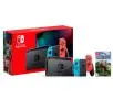 Konsola Nintendo Switch Joy-Con v2 Czerwono-niebieski + Minecraft