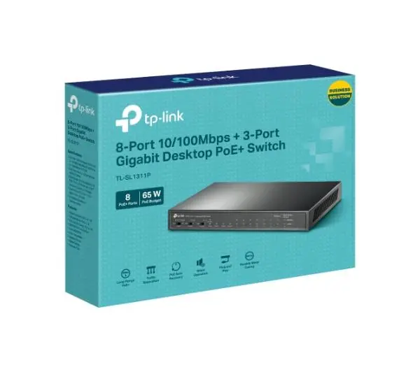 TP-LINK TL-SL1311P Czarny
