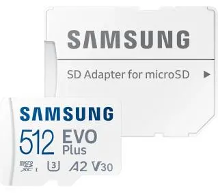 Samsung Evo Plus microSDXC 512GB 160/120 A2 V30