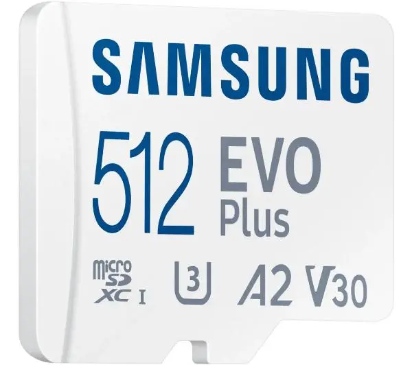 Samsung Evo Plus microSDXC 512GB 160/120 A2 V30