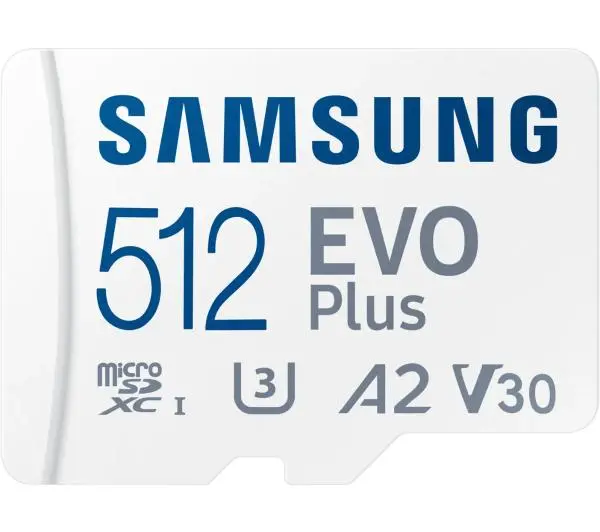 Samsung Evo Plus microSDXC 512GB 160/120 A2 V30