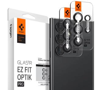 Szkło hartowane Spigen Glas tR EZ Fit Optik Pro do Galaxy S24 Ultra - 2 pack